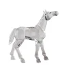 Acrylic Horse With Head-Up