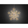 Acrylic Snowflake With Leds, For Outdoor Use, 58 Cm