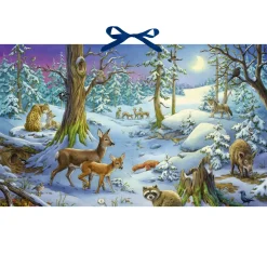 Advent Calendar "Animals In The Winter Forest"