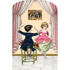 Advent Calendar "Melodies Ring Out Of The Christmas House"