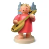 Angel Wearing Crown With Lute
