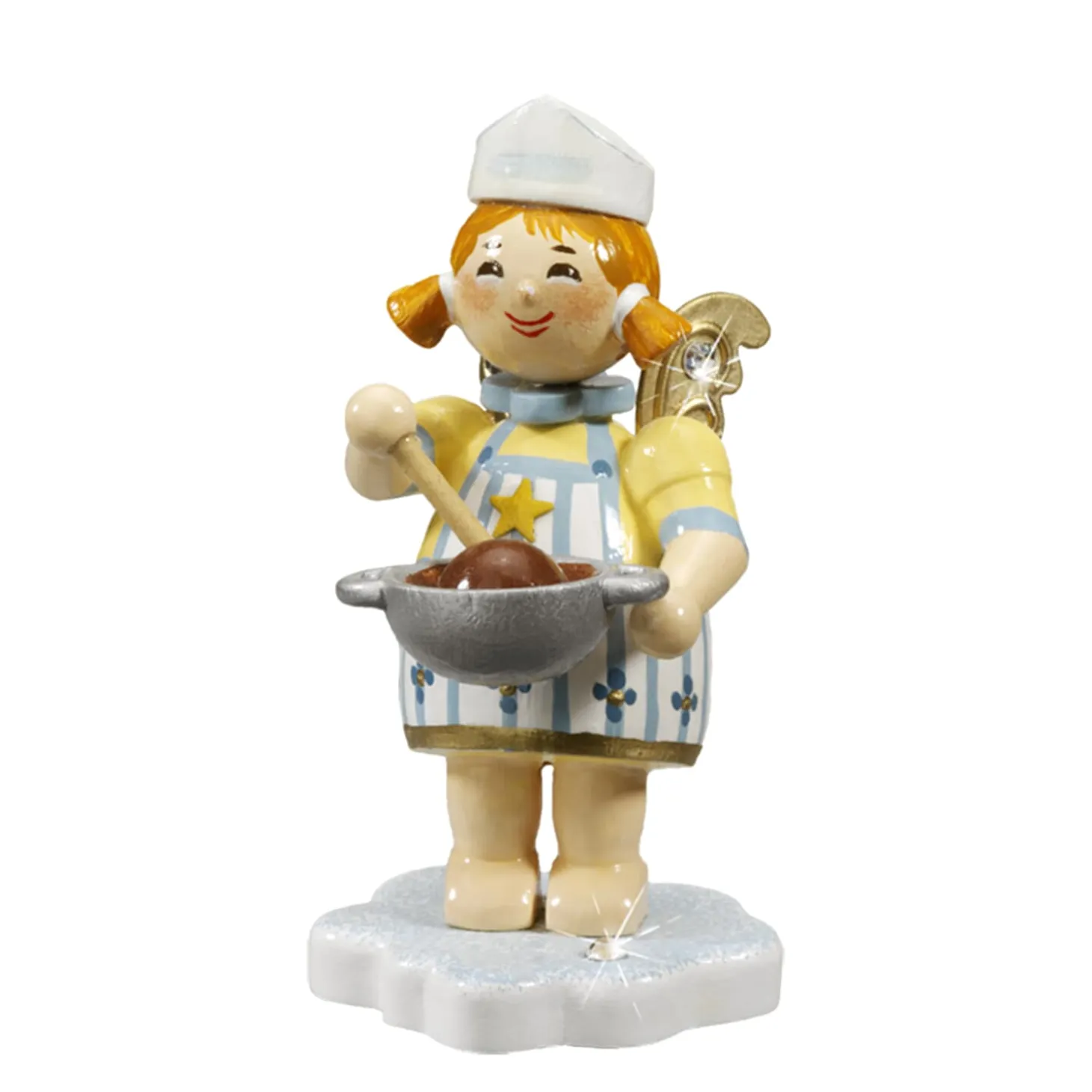 Angel With Chocolate Pot