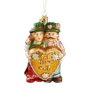 Bavarian Couple With Gingerbread-Heart