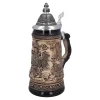 Beer Stein With Tin Lid "Germany", Brown, 0.5L