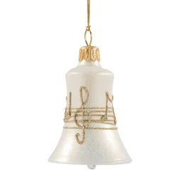 Bell Creme Colored With Musical Notes