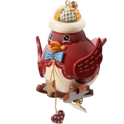 Bird With Clip, Red