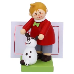 Boy With Dog