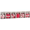 Cardholder, Red And Silver