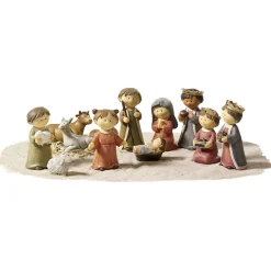 Children Nativity Set, 11 Pieces