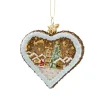 Christmas Tree Ornament Gingerbread Heart