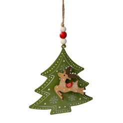 Christmas Tree With Reindeer