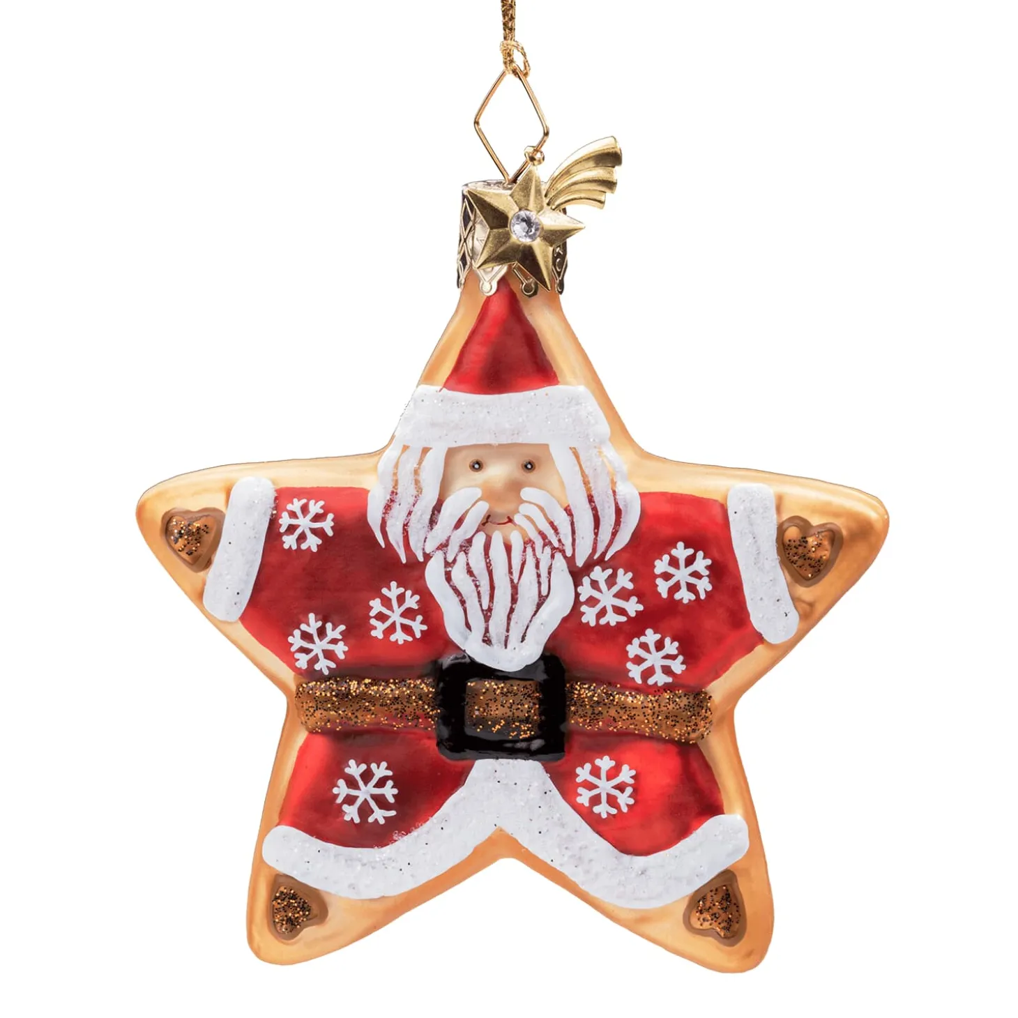 Cookie Star Santa