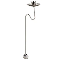 Counter Balance Candle Holder, Silver