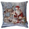 Cushion Cover "Christmas Eve In The Forest"