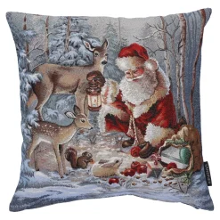 Cushion Cover "Christmas Eve In The Forest"