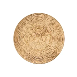 Decoration Plate Brown, 11.8 Inch