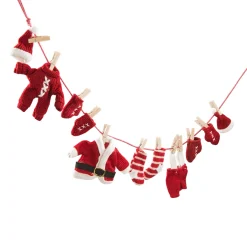 Garland "Santas Laundry Line"