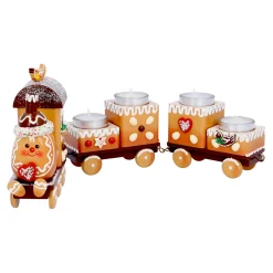 Gingerbread Incense Smoker Train 
