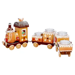 Gingerbread Incense Smoker Train 