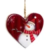 Heart "Snowman With Cap"