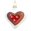 Heart White With Gingerbread Heart