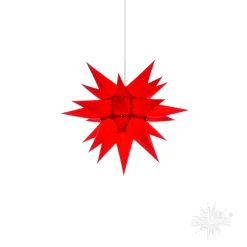 Herrnhuter Paper Star, Red, 15.75Inch