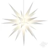Herrnhuter Paper Star, White, 31.5Inch