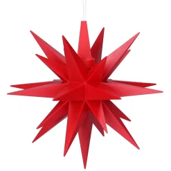 Herrnhuter Star Red, 5.12Inch, Plastic
