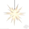 Herrnhuter Star, White, 26.8Inch, Plastic