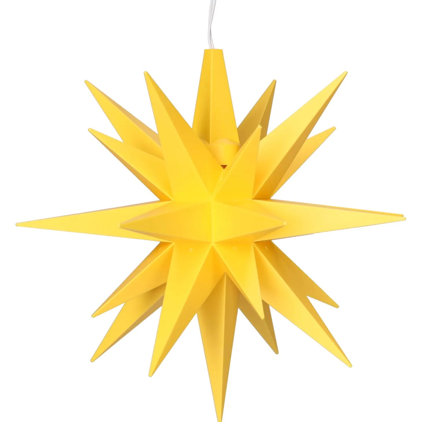 Herrnhuter Star Yellow, 5.12Inch, Plastic