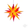Herrnhuter Star Yellow/Red, 5.12Inch, Plastic