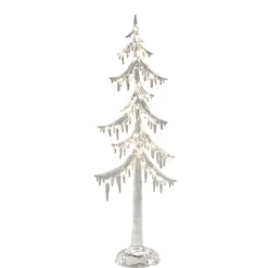 Large Winter Fir Tree With Ligthing