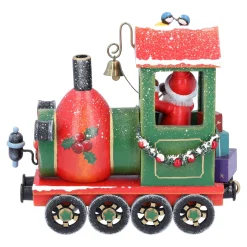 Locomotive With Santa, Smoky