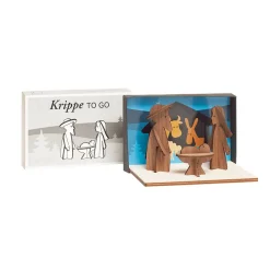 Mini Nativity Scene "To Go"