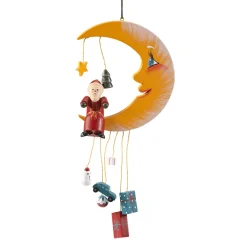 Moon With Santa