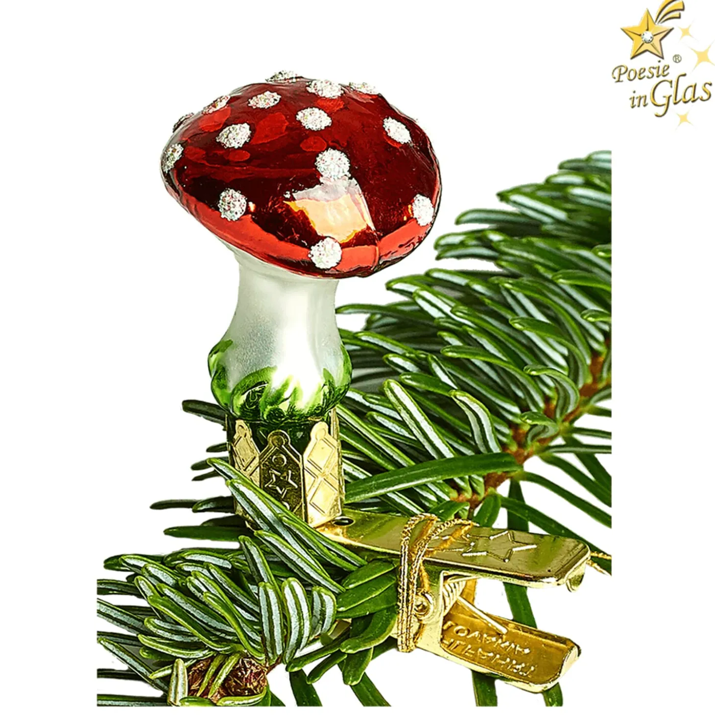 Mushroom With Clip, Small (3,5Cm)