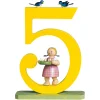 No. "5" Girl With Wreath