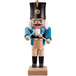 Nutcracker "Drummer", Blue, 8.1 Inch
