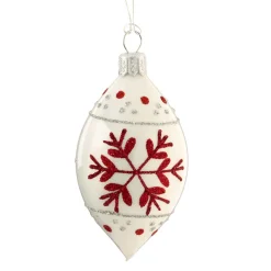 Olive White With Red Flakes
