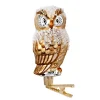 Owl, Gold With Clip