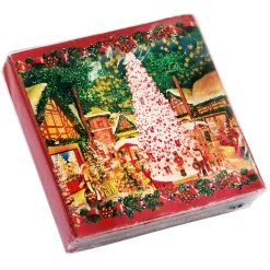 Paper Napkins "Christmas Village"