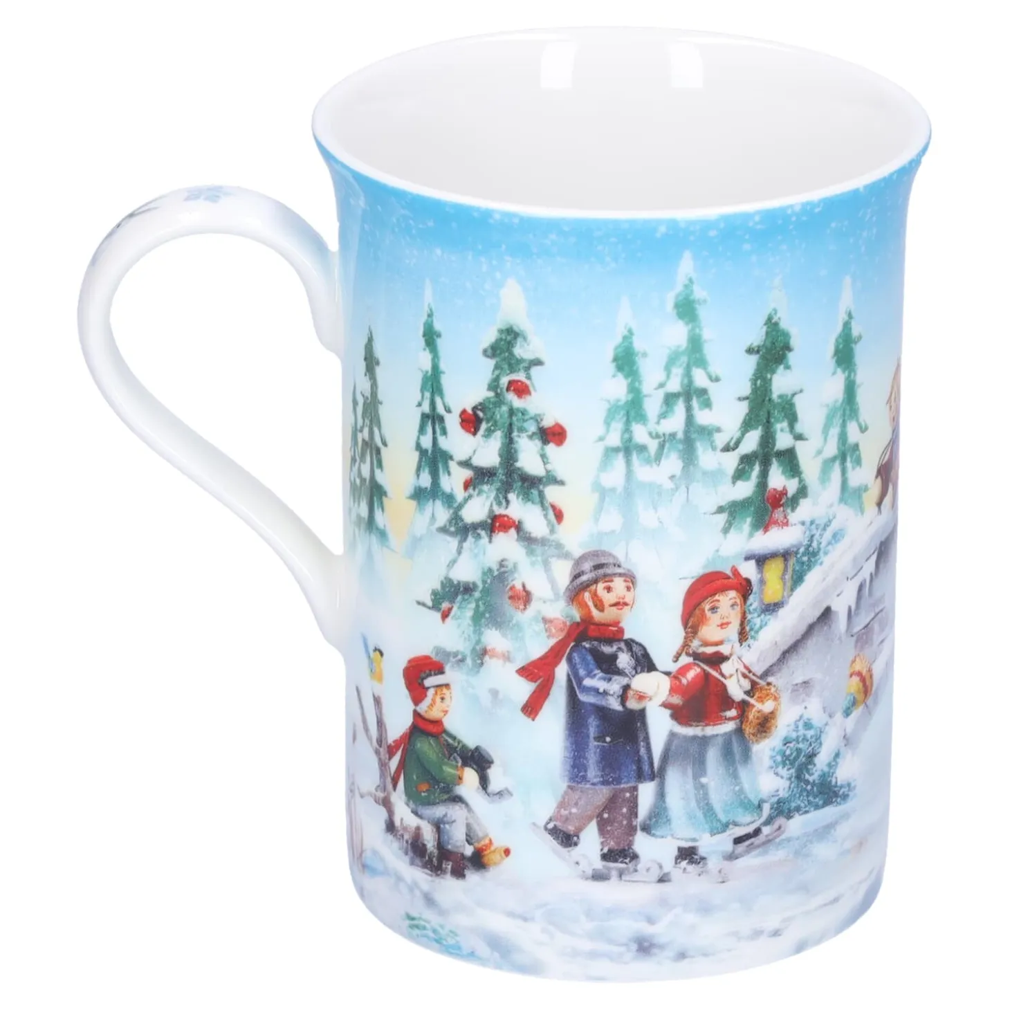 Porcelain Mug "Ice Skating"