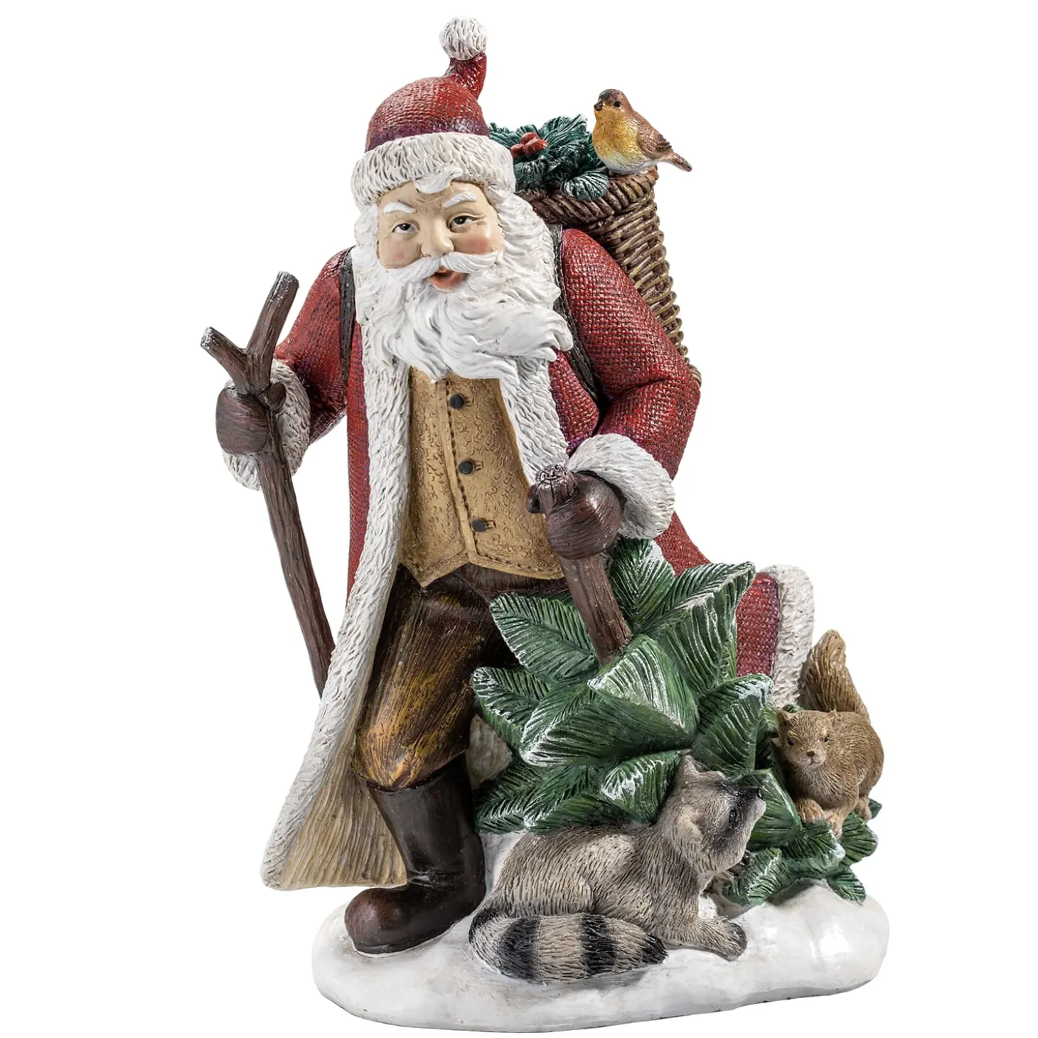 Santa With Animals