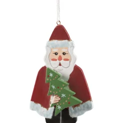 Santa With Christmas Tree
