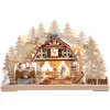 Schwibbogen "Christmas Bakery", 115V With Usb A Port