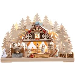 Schwibbogen "Christmas Bakery", 230V With Usb A Port
