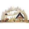 Schwibbogen "Scene In Forest", 230V With Usb A Port