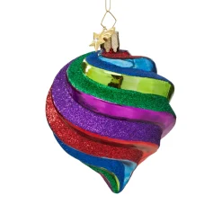 Shell Colored With Glitter