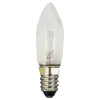 Short Screw Thread Bulb, 34V/3W/E10, Height 1.5" (40Mm)