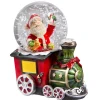 Snow Globe "Santa's Locomotive"